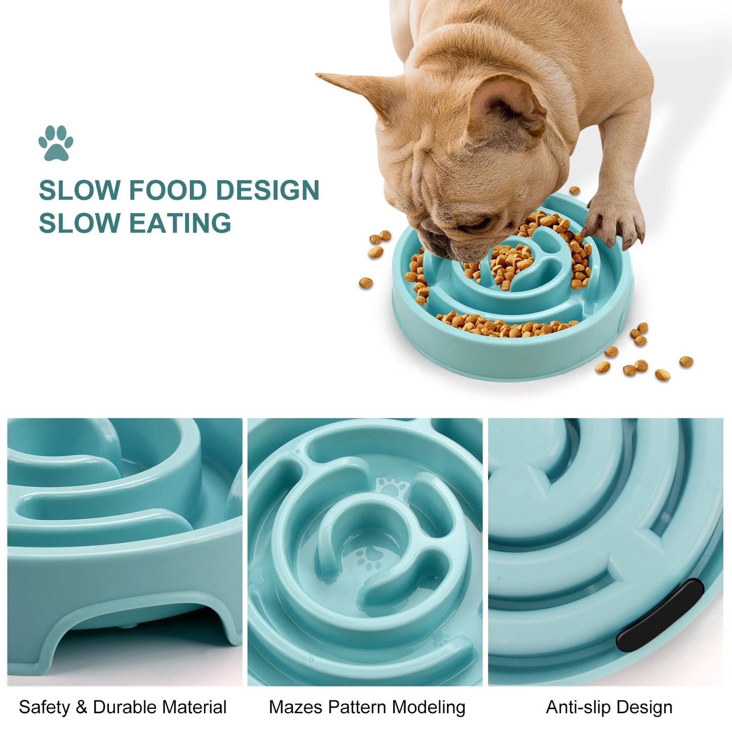 Slow feeder skål – Låt hunden äta i lugn och ro